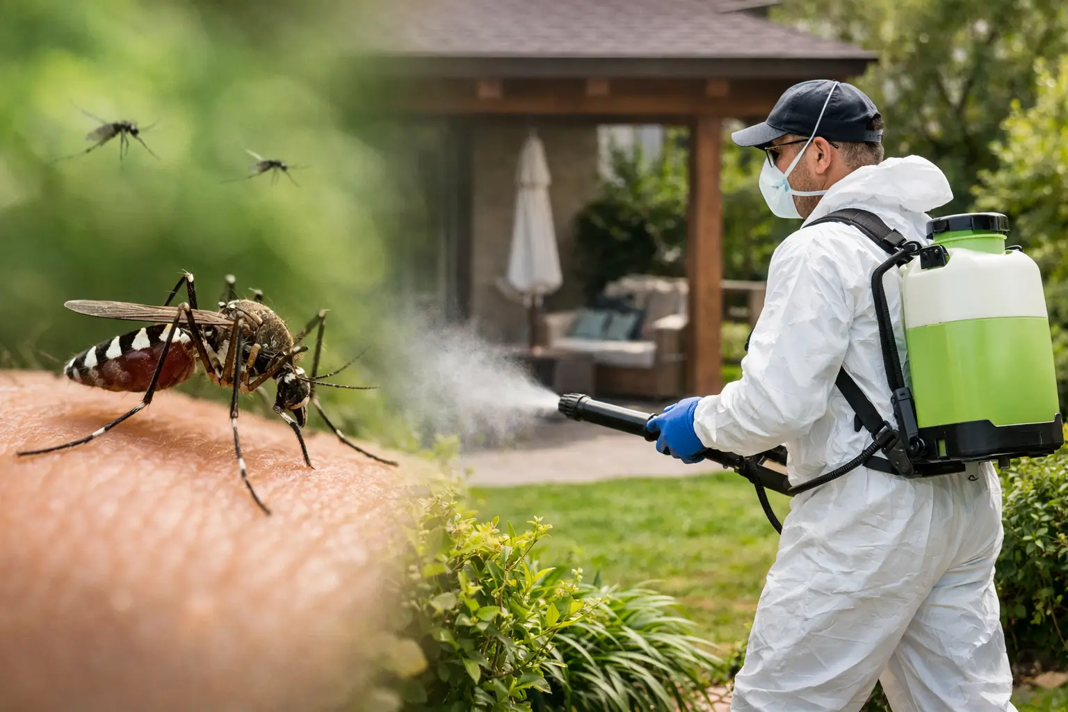 Mosquito Control for Backyard Spaces