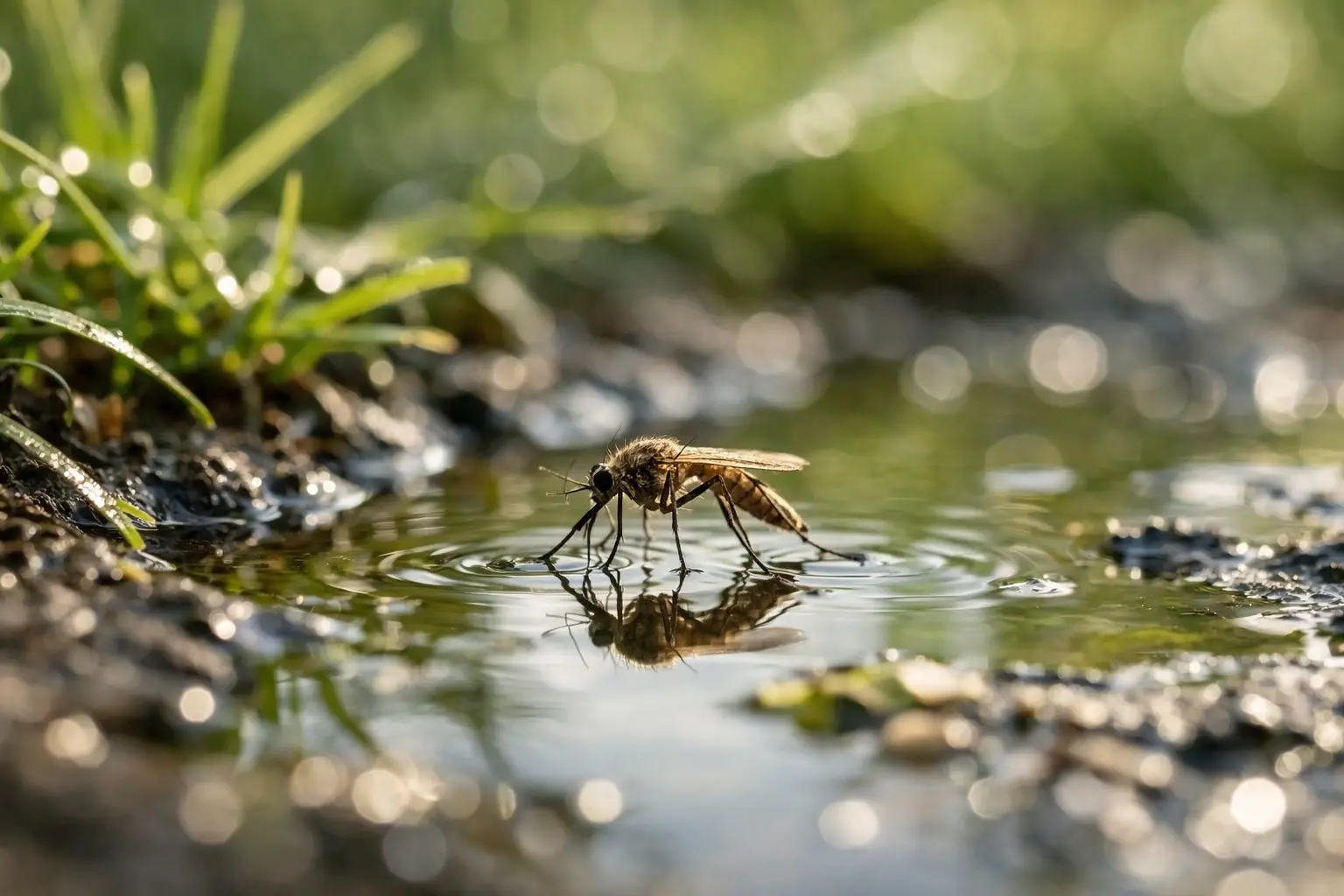 Why Mosquitoes Breed After Rain and What Helps