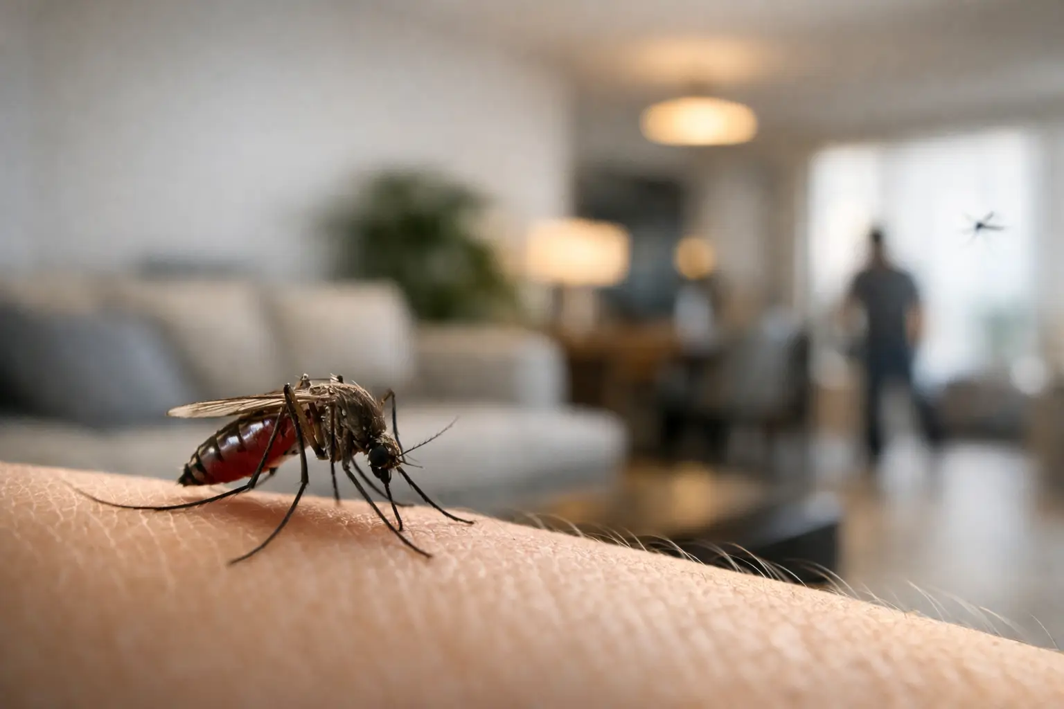 Can Mosquitoes Transmit Diseases Indoors?